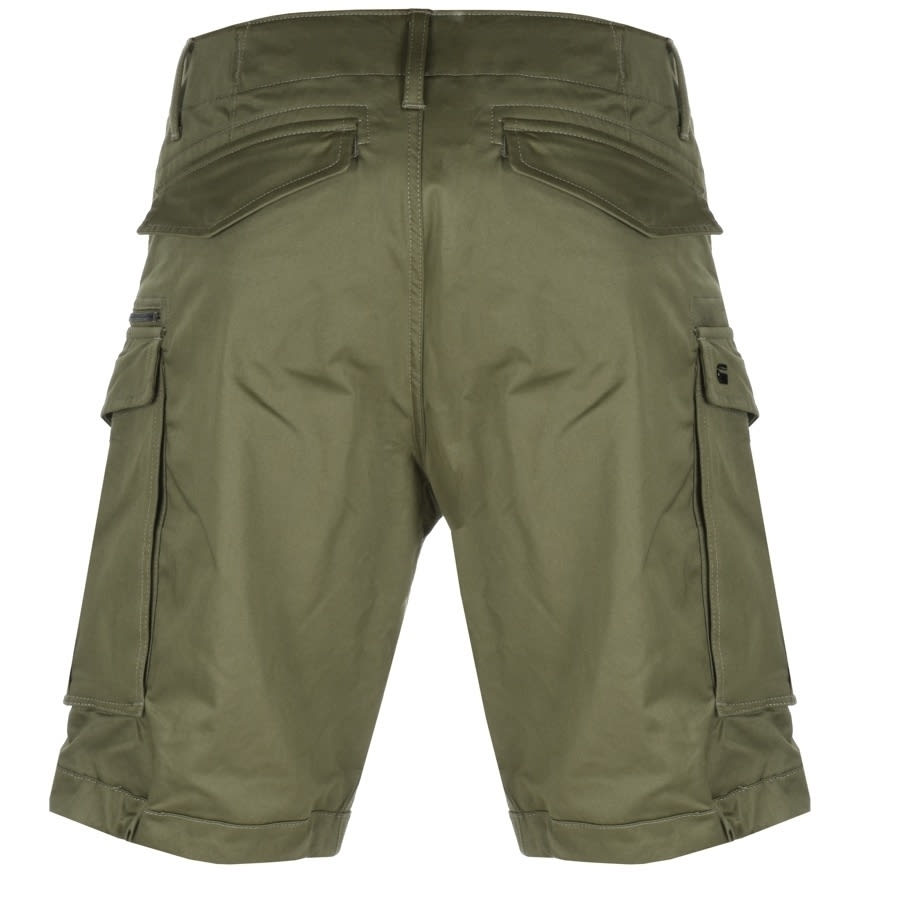 Alternative Image for ProductG Star Raw Rovic Loose Shorts Green2